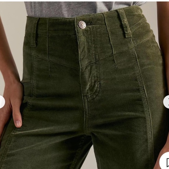 Free People Wide-Leg Corduroy Libre Pants - Picture 3 of 7